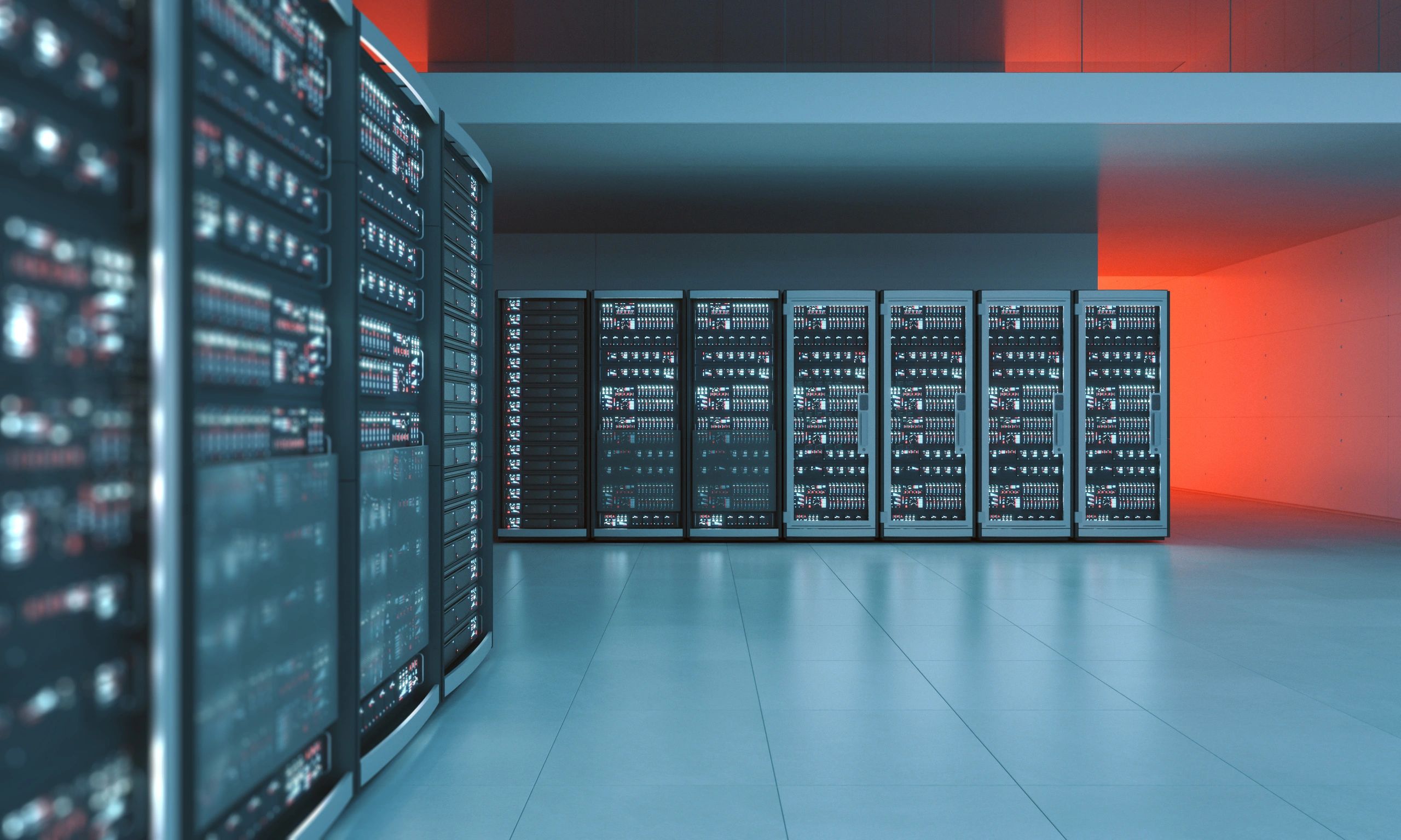 Modern data center supporting business IT infrastructure